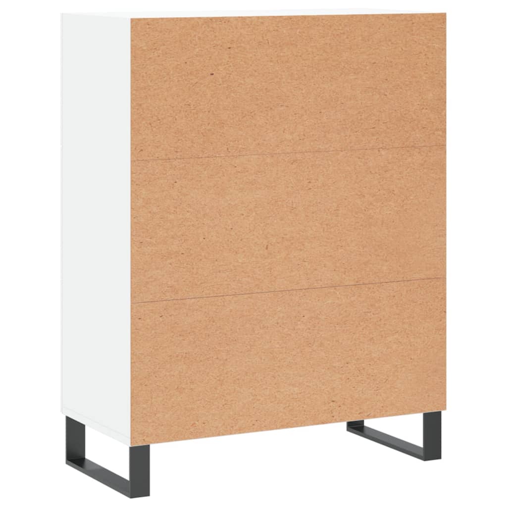  Sideboard Weiß 69,5x34x90 cm Holzwerkstoff
