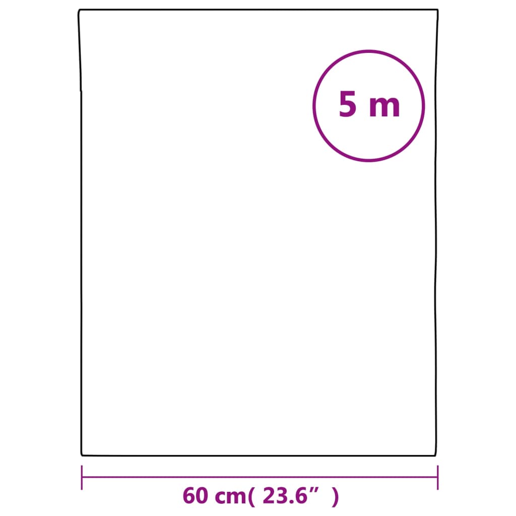  Fensterfolie Matt Jalousien-Muster 60x500 cm PVC
