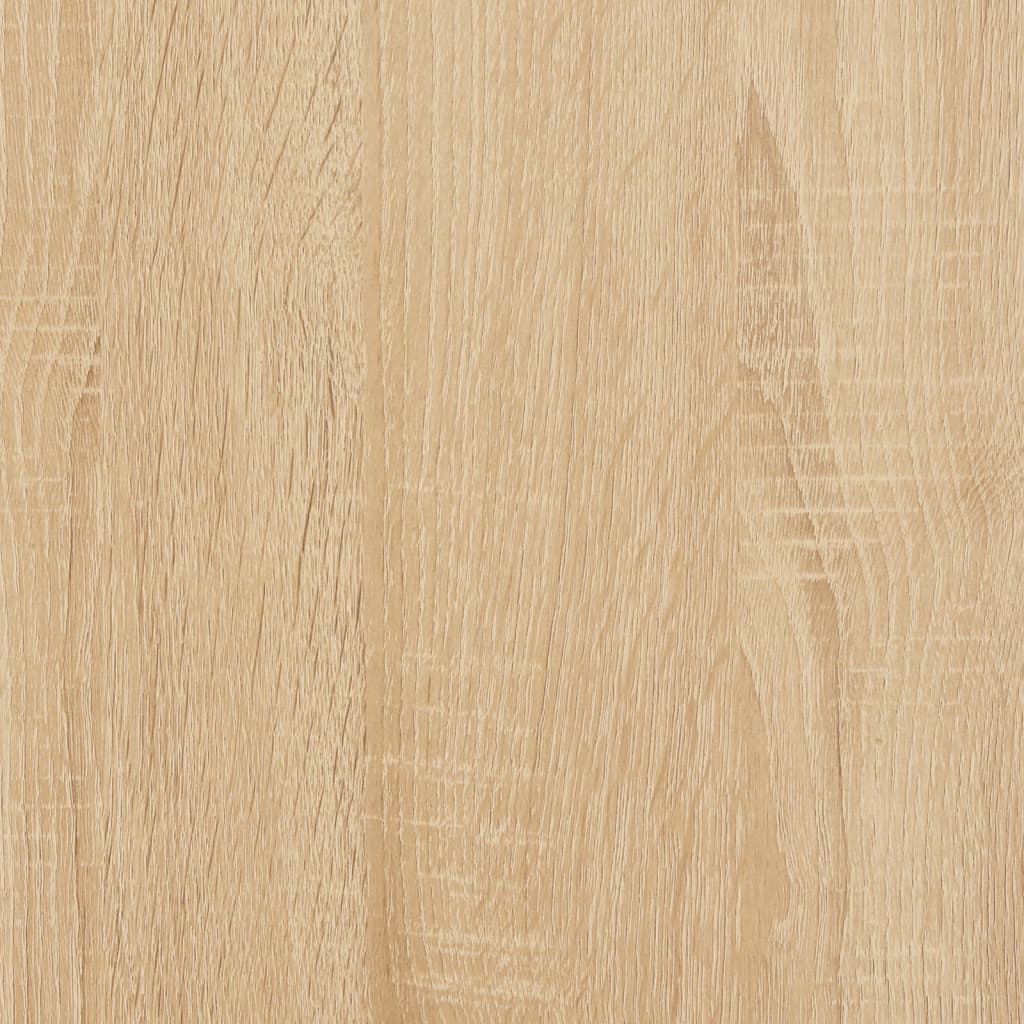  Schuhregal Sonoma-Eiche 131x35x50 cm Holzwerkstoff