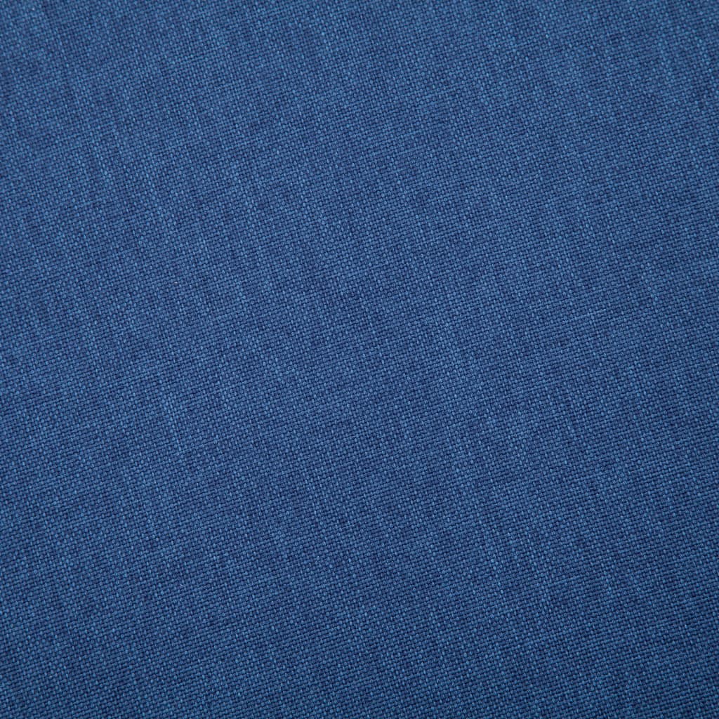  2-Sitzer-Sofa Stoff Blau