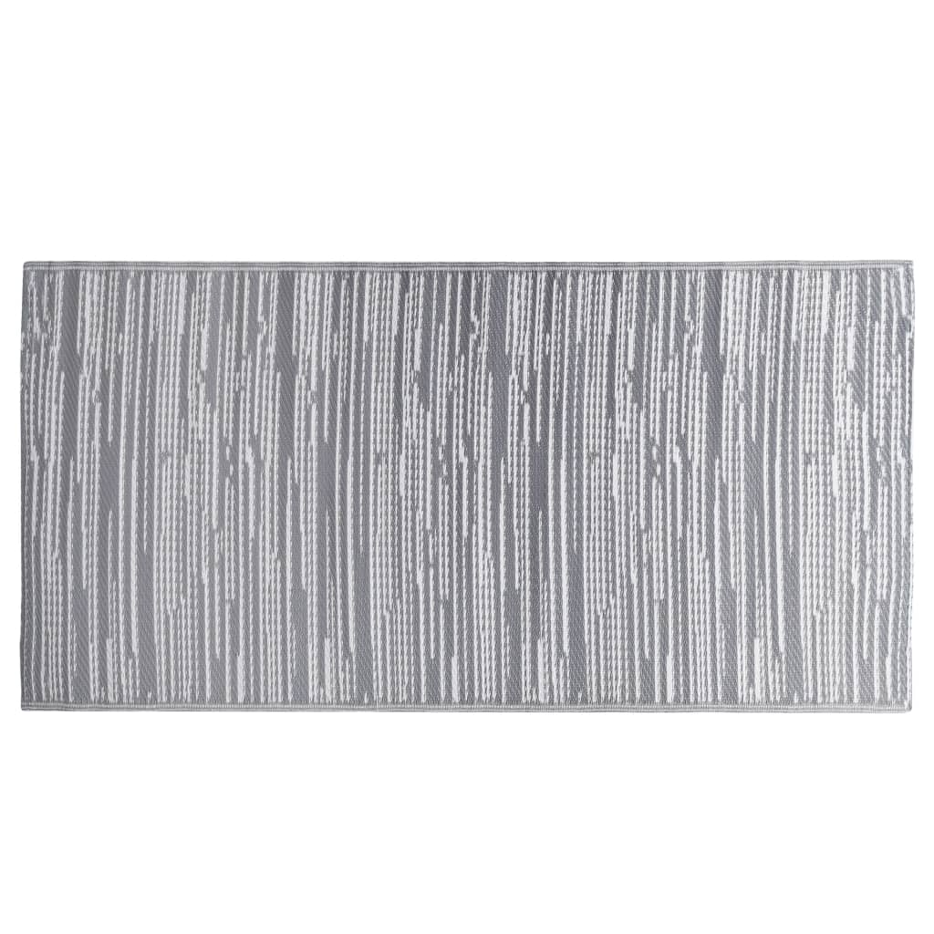  Outdoor-Teppich Grau 80x150 cm PP