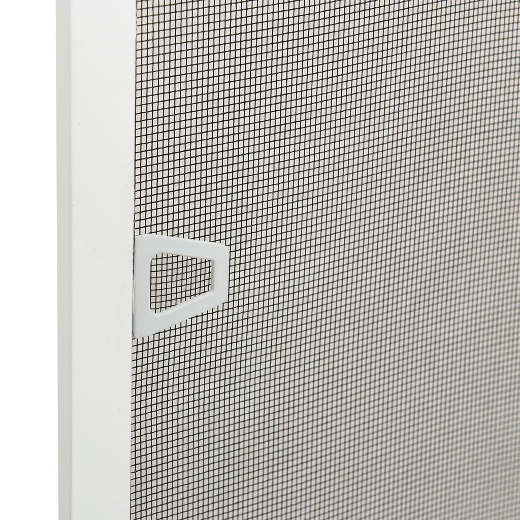  Insektenschutz für Fenster Weiß 100x120 cm