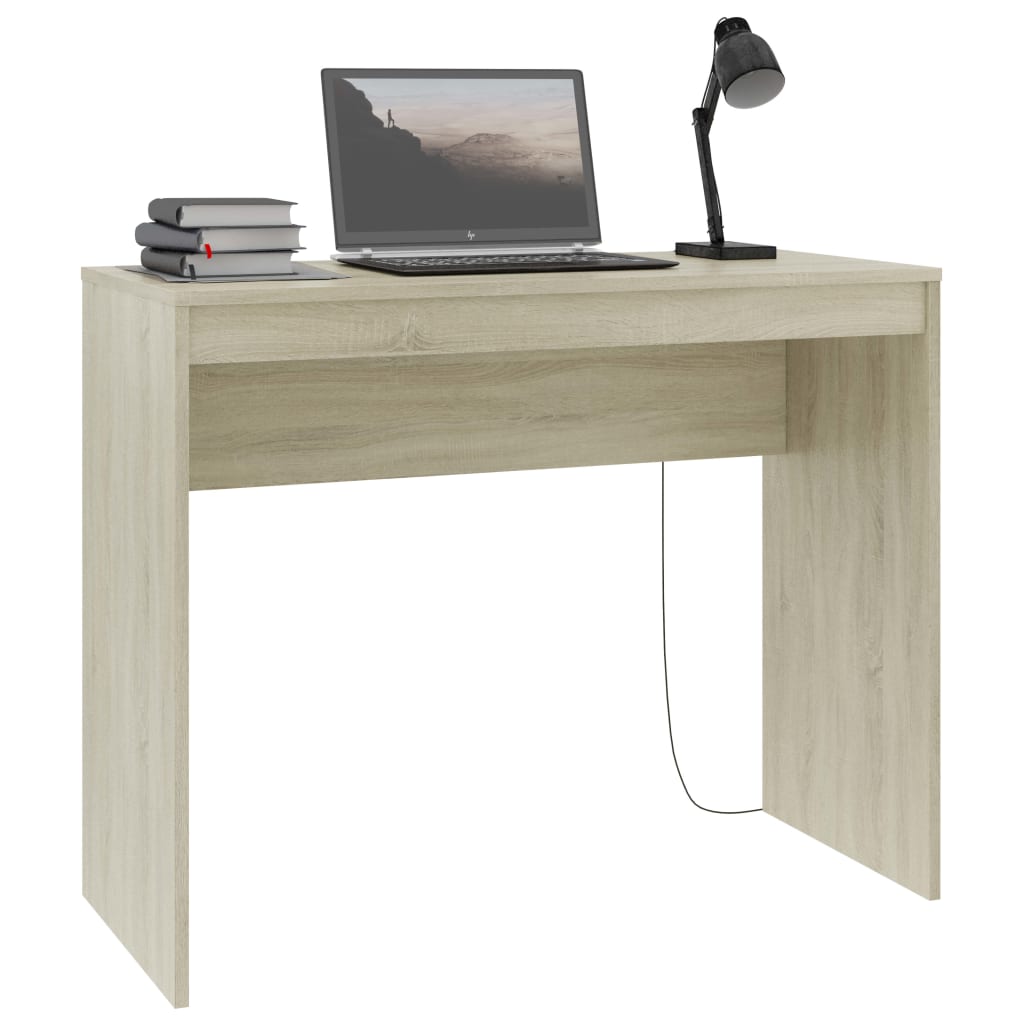  Schreibtisch Sonoma-Eiche 90x40x72 cm Holzwerkstoff