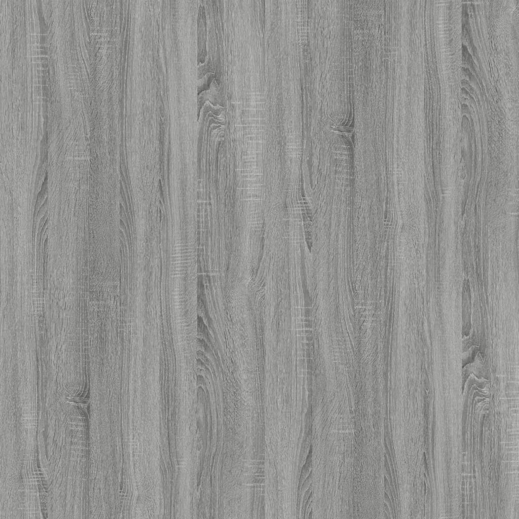  Schreibtisch Grau Sonoma 100x49x75 cm Holzwerkstoff