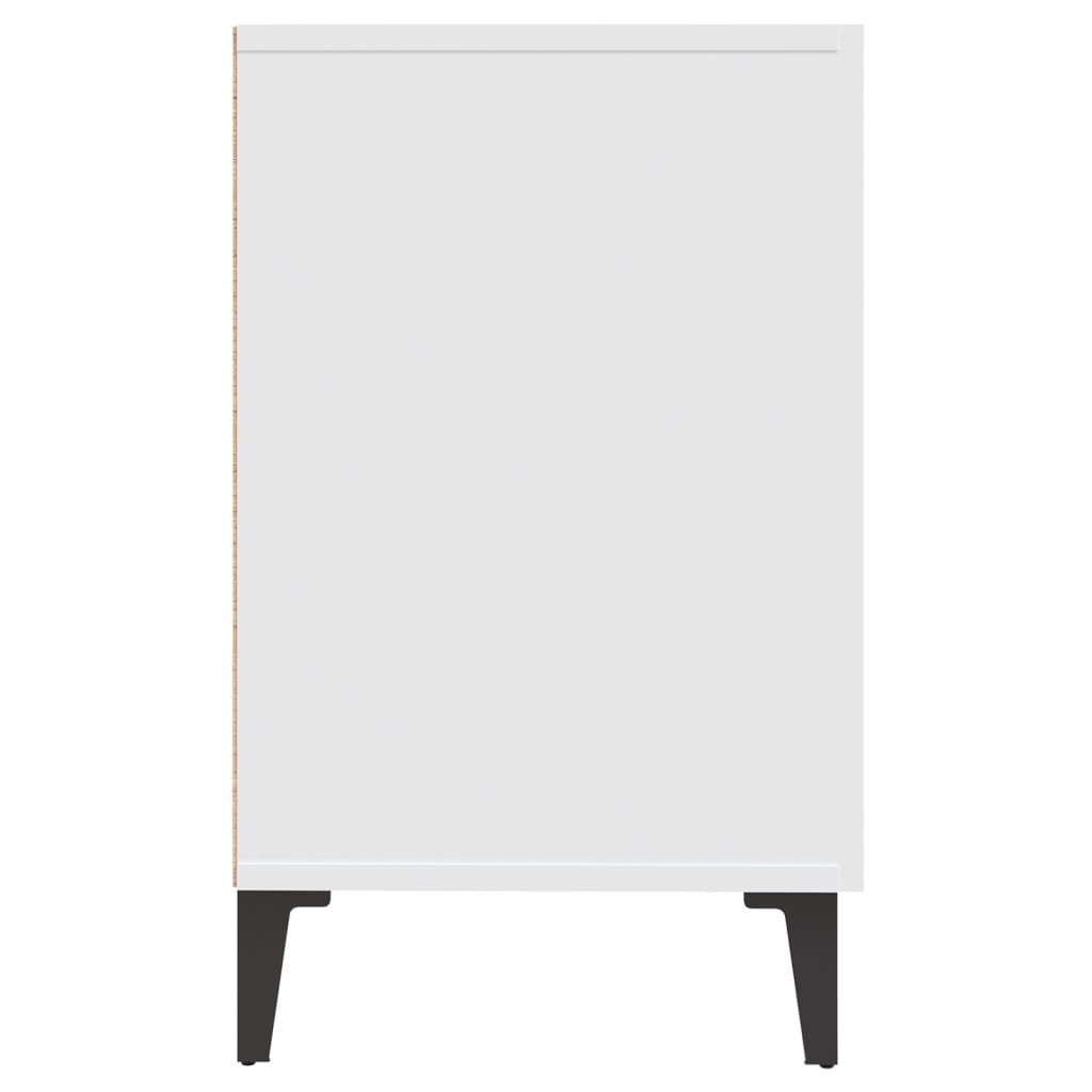  Sideboard Weiß 100x36x60 cm Holzwerkstoff