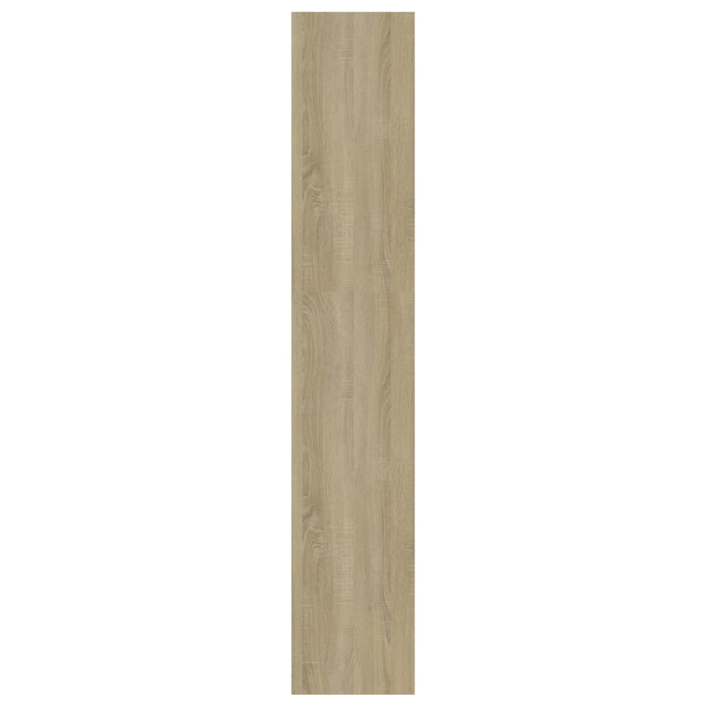  Bücherregal/Raumteiler Sonoma-Eiche 60x30x166 cm Holzwerkstoff