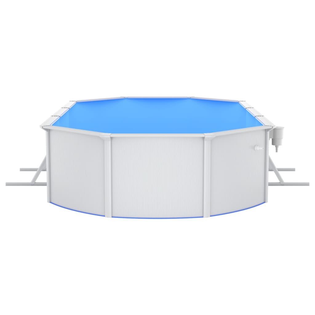  Pool mit Sandfilterpumpe 610x360x120 cm