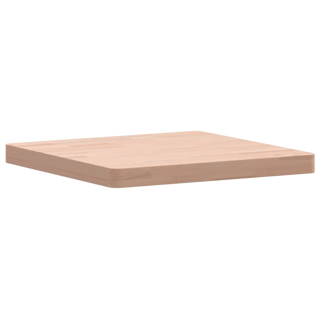  Tischplatte 50x50x4 cm Quadratisch Massivholz Buche