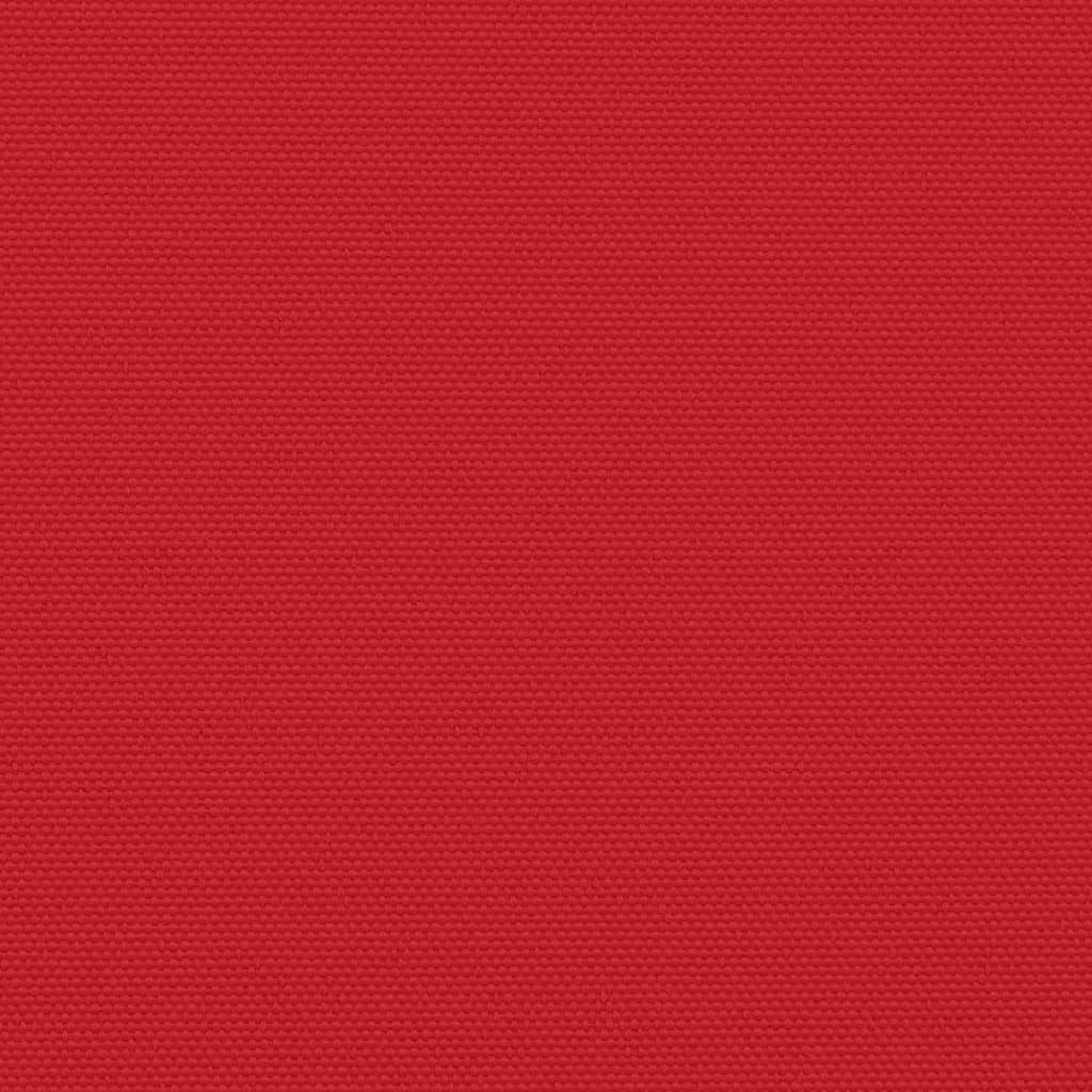  Seitenmarkise Ausziehbar Rot 140x600 cm