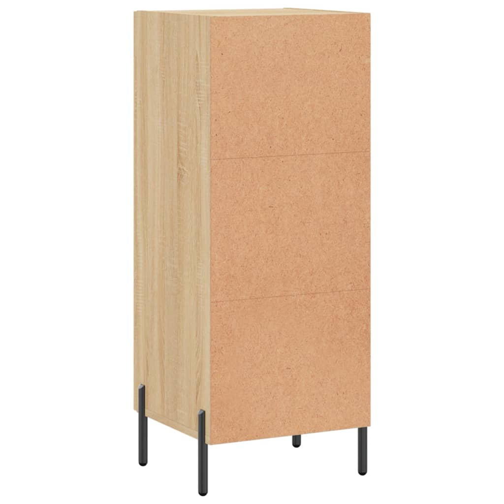  Sideboard Sonoma-Eiche 34,5x34x90 cm Holzwerkstoff