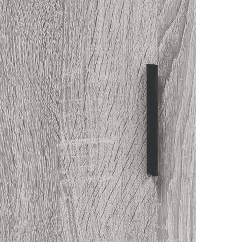  Wandschrank Grau Sonoma 34,5x34x90 cm
