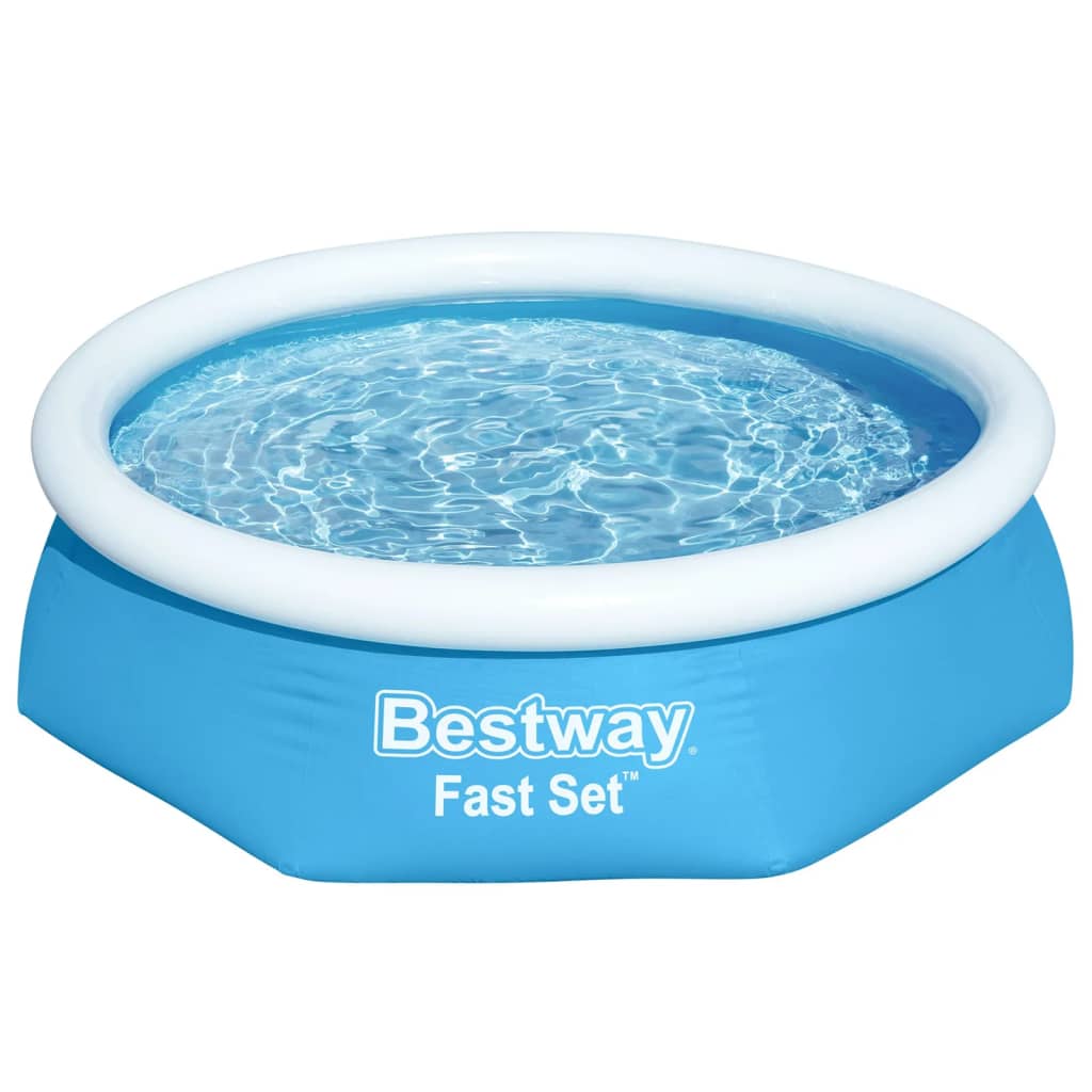Bestway Swimmingpool Aufblasbar Rund Fast Set 244x66 cm 57265