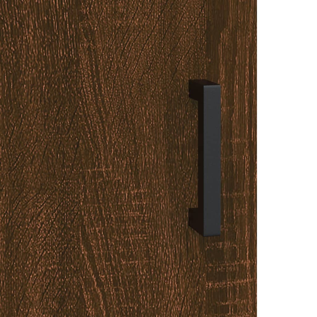  Sideboard Braun Eichen-Optik 69,5x34x90 cm Holzwerkstoff