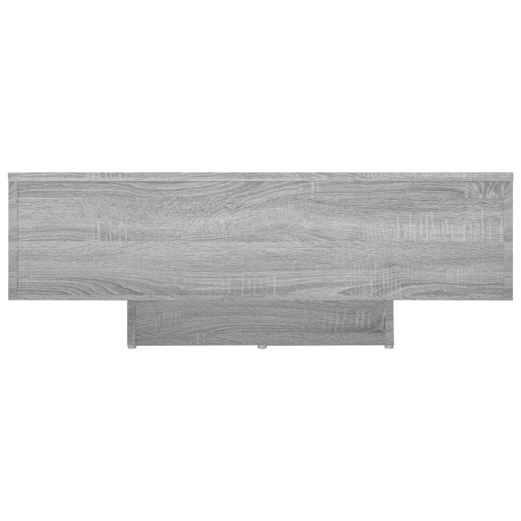  Couchtisch Grau Sonoma 85x55x31 cm Holzwerkstoff