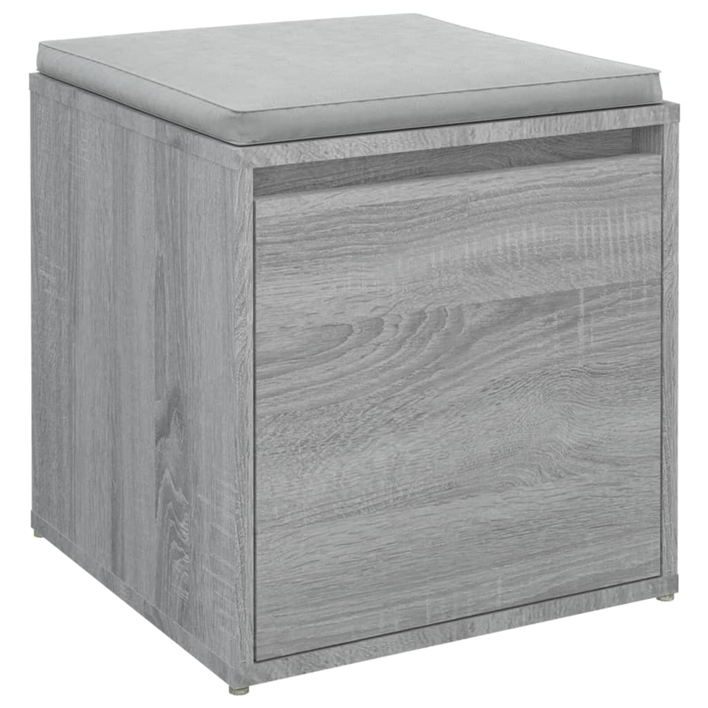  Schubladenbox Grau Sonoma 40,5x40x40 cm Holzwerkstoff