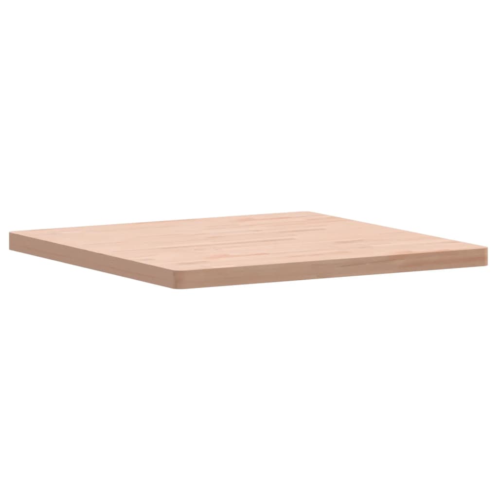  Tischplatte 80x80x4 cm Quadratisch Massivholz Buche