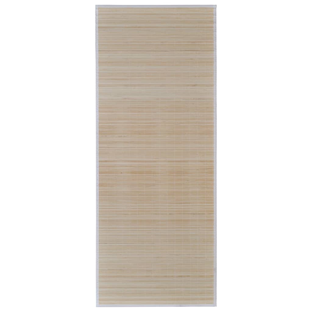  Bambusteppiche 2 Stk. Rechteckig Natur 120x180 cm