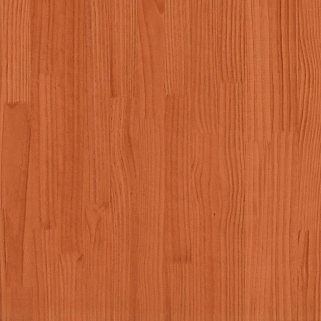  Couchtisch Wachsbraun 110x50x33,5 cm Massivholz Kiefer