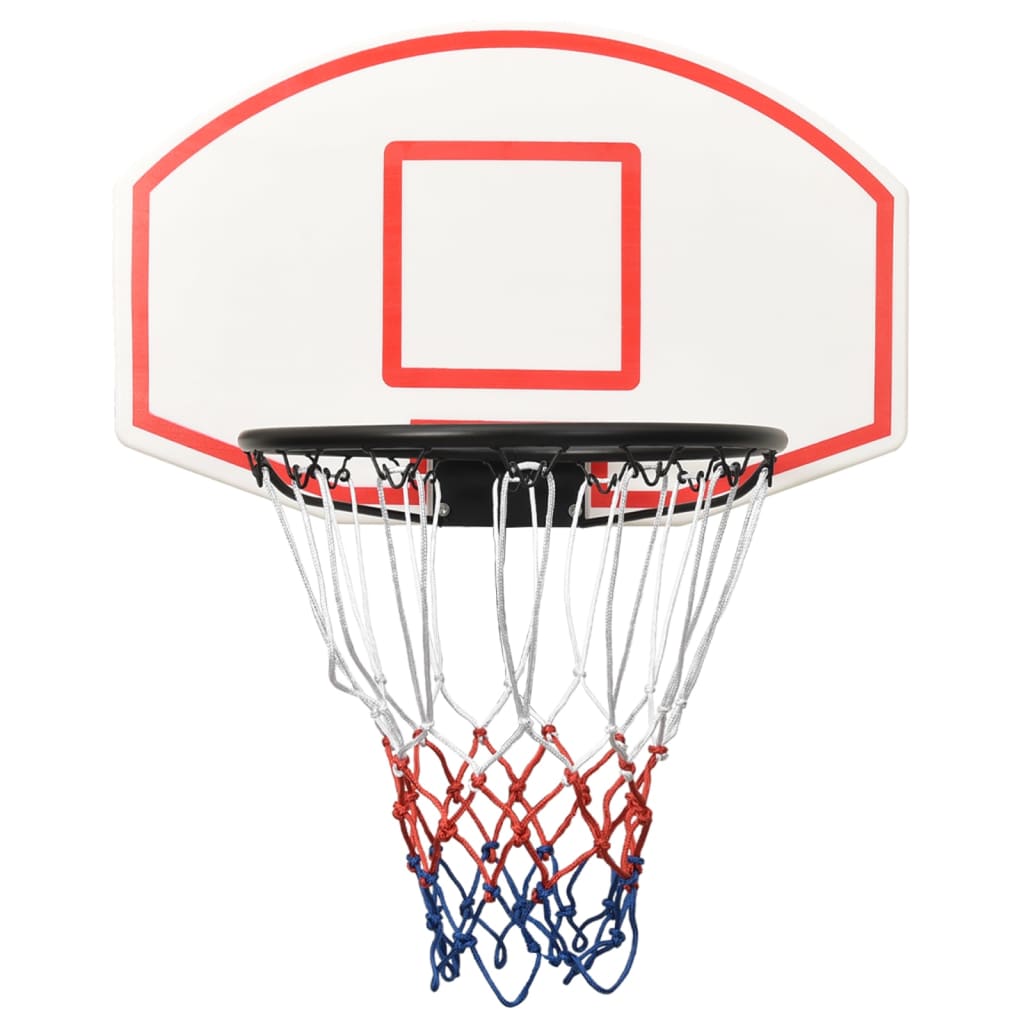  Basketballkorb Weiß 71x45x2 cm Polyethylen