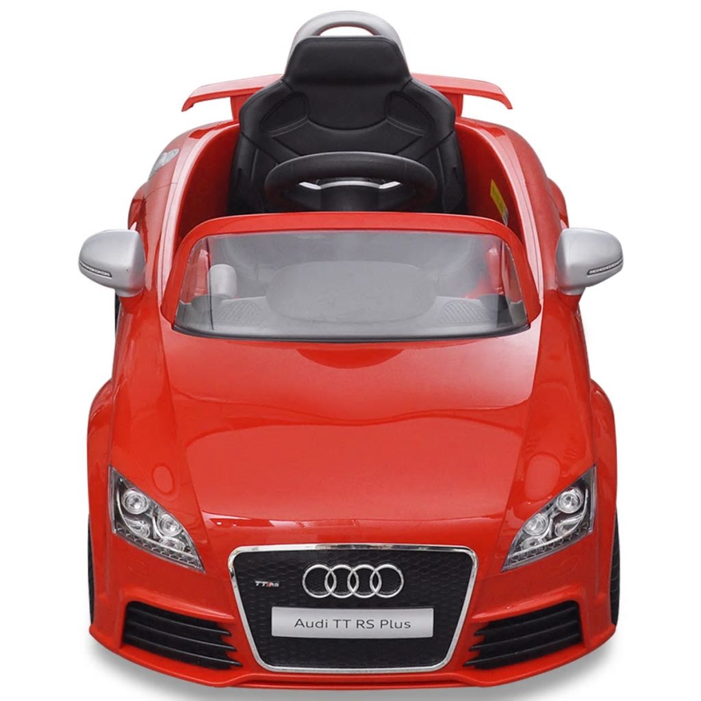  Aufsitzauto für Kinder Audi TT RS mit Fernsteuerung Rot