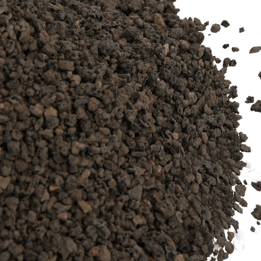  Basalt-Kies 10 kg Schwarz 3-5 mm