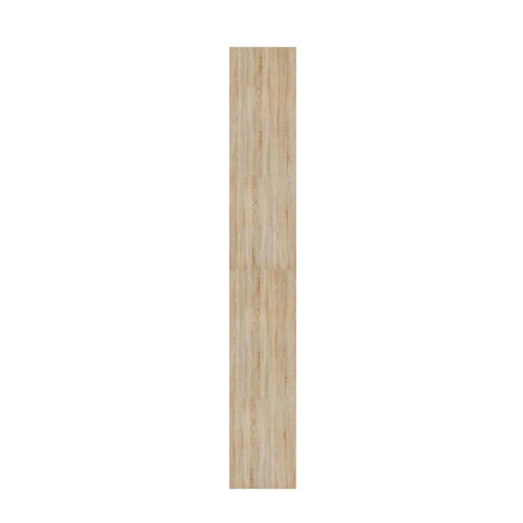  Bücherregal/Raumteiler Sonoma-Eiche 100×30×198 cm Holzwerkstoff