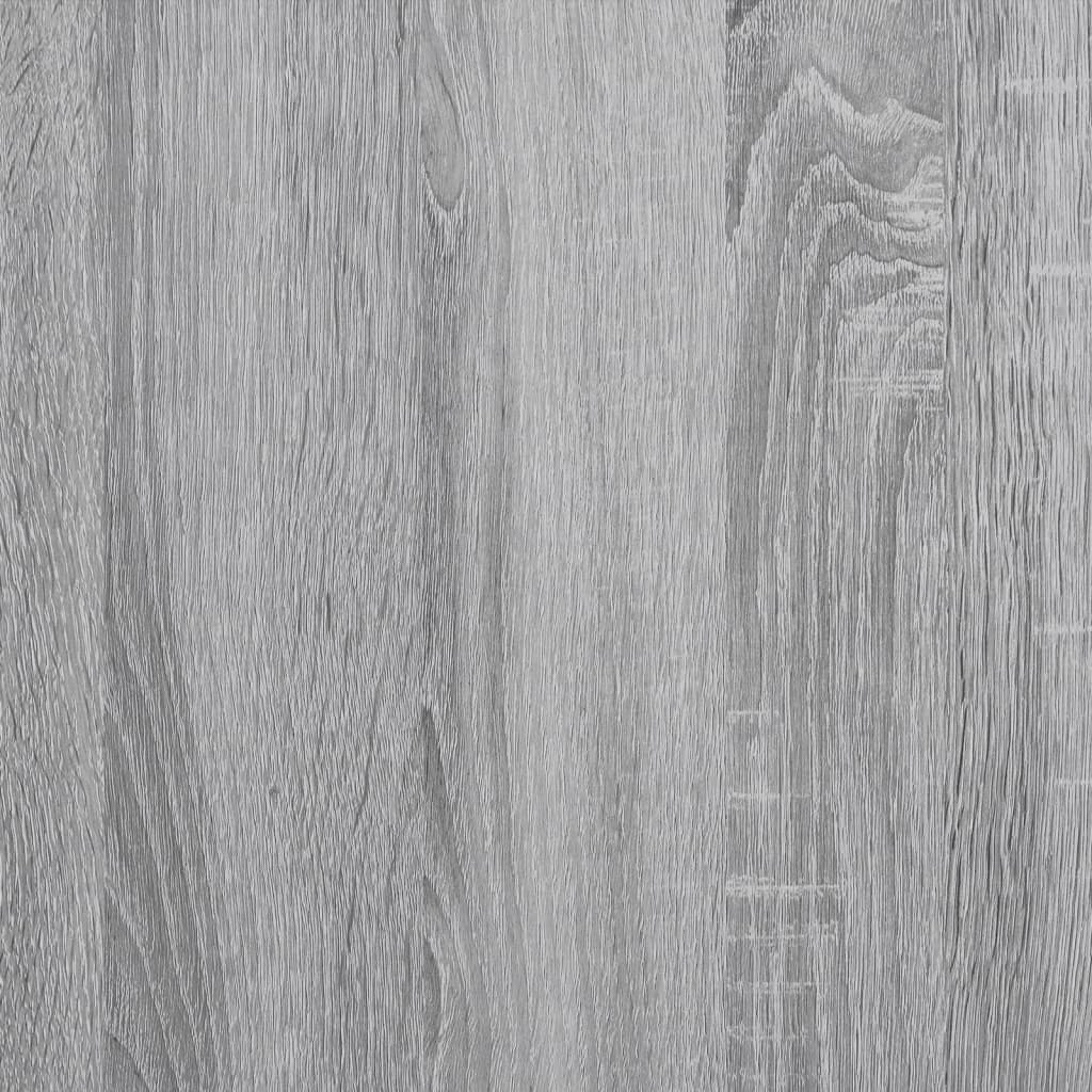  Schuhschrank Grau Sonoma 80x21x57 cm Holzwerkstoff