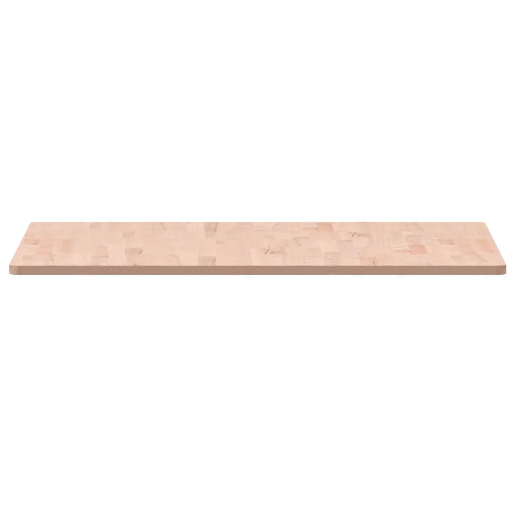  Tischplatte 80x80x1,5 cm Quadratisch Massivholz Buche