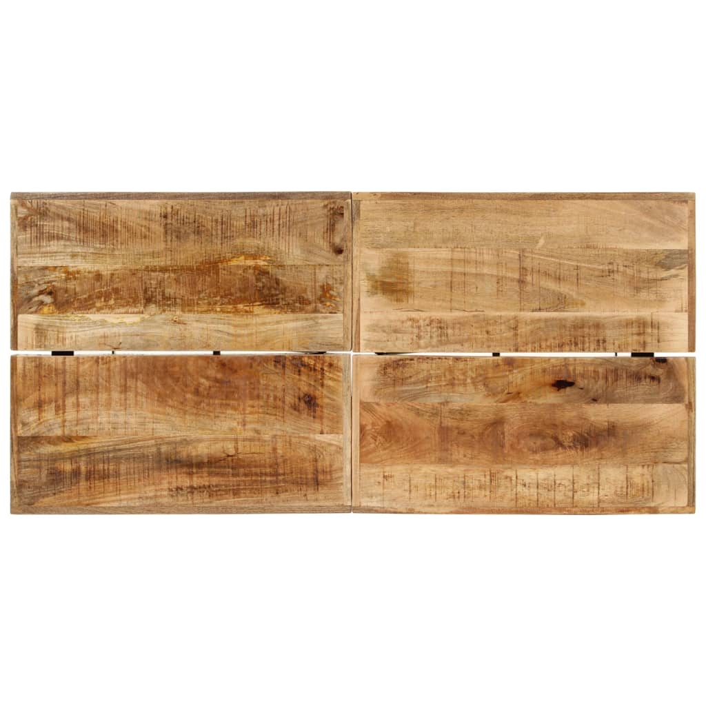  Bartisch 150x70x107 cm Massivholz Mango und Eisen