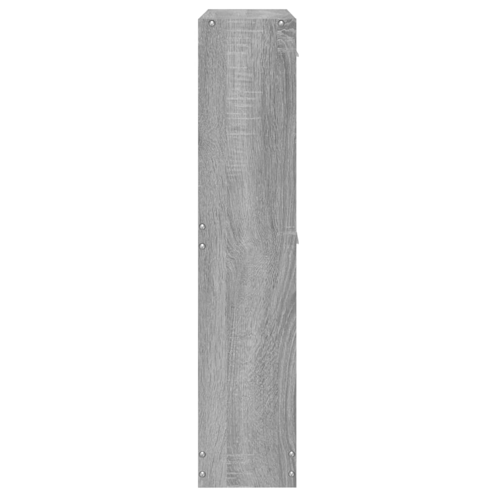  Schuhschrank Grau Sonoma 59x17x81 cm Holzwerkstoff