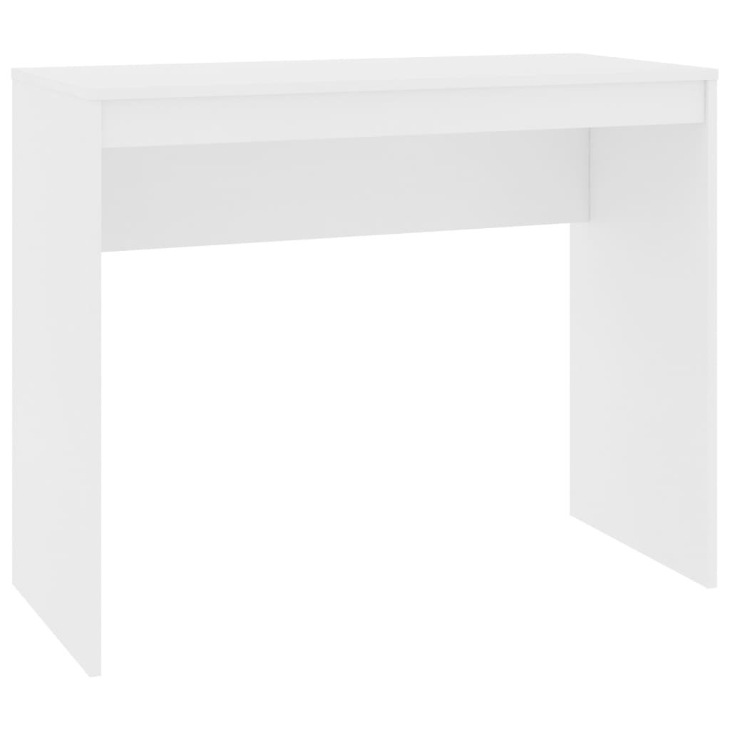  Schreibtisch Weiß 90×40×72 cm Holzwerkstoff