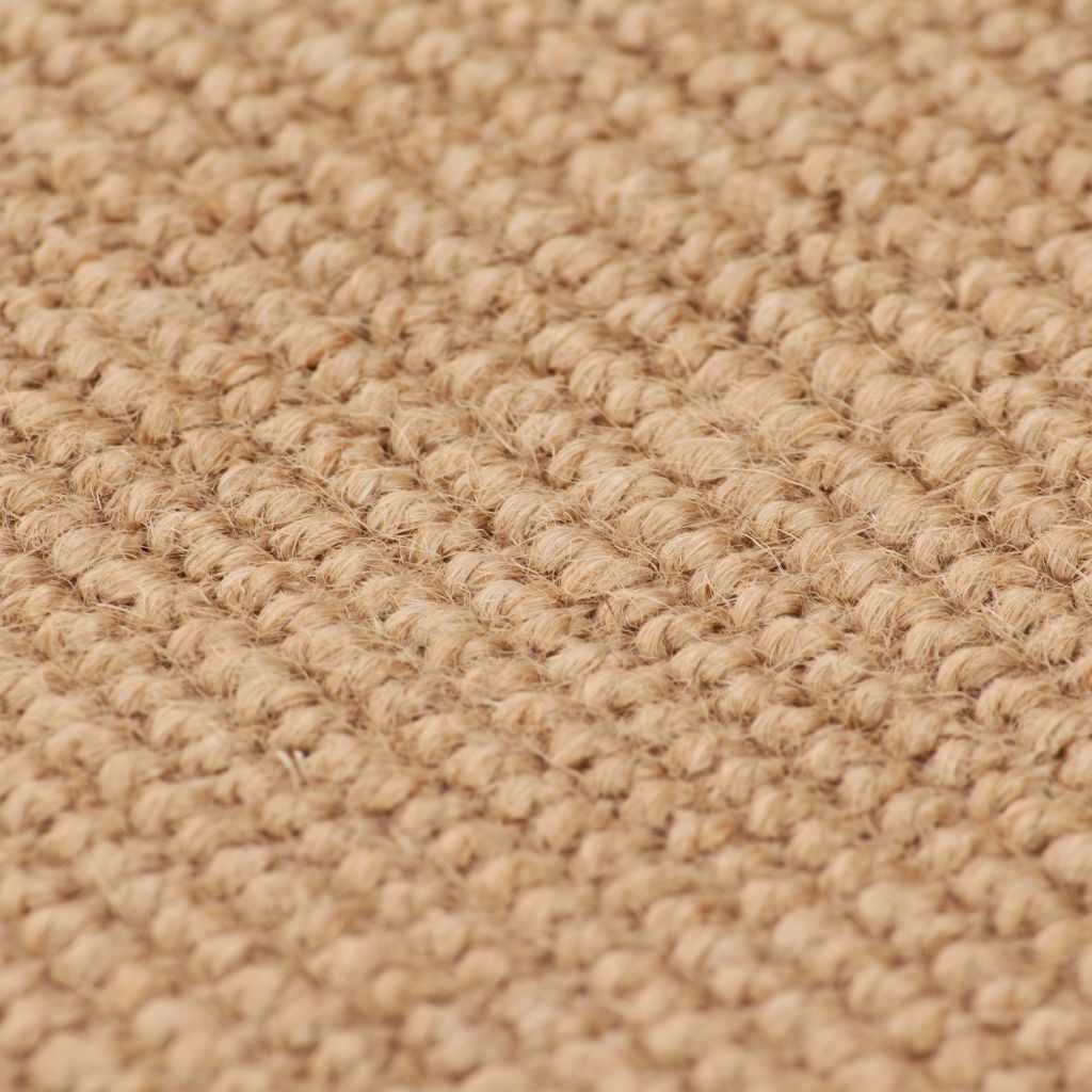  Teppich Jute mit Latexrücken 70x130 cm Natur