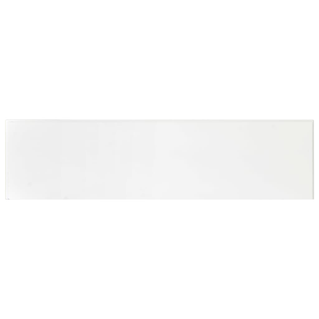  Konsolentisch Weiß 110x30x76cm Holzwerkstoff