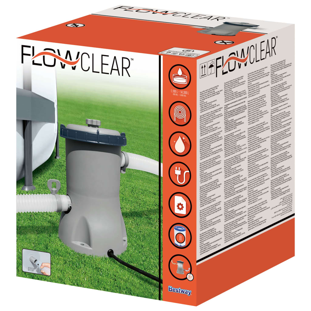 Bestway Flowclear Pool-Filterpumpe 2006 L/h