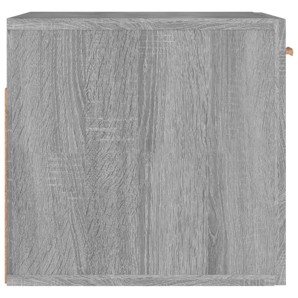  Wandschrank Grau Sonoma 80x35x36,5 cm Holzwerkstoff