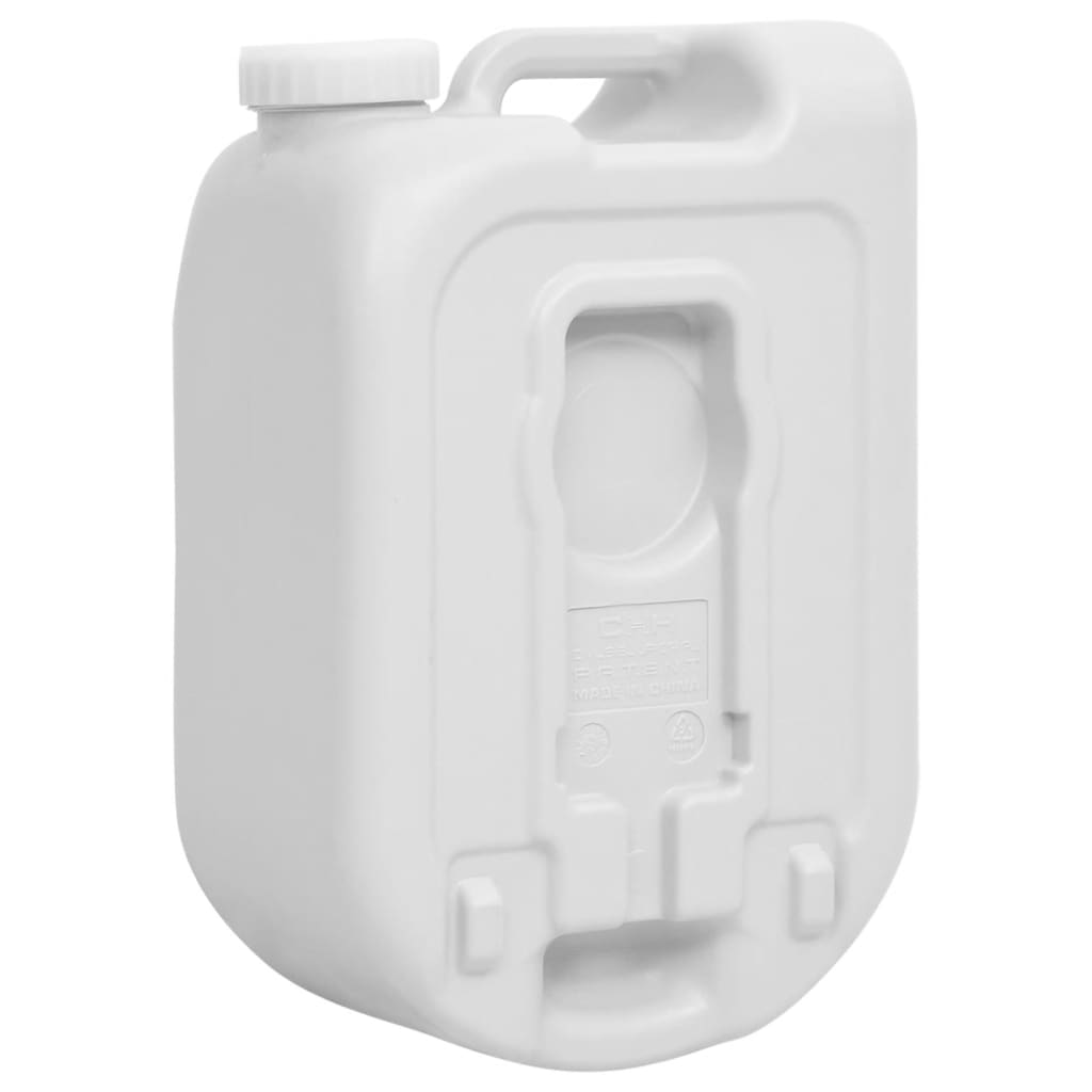 Wassertank Tragbar mit Adapter 24 L Grau