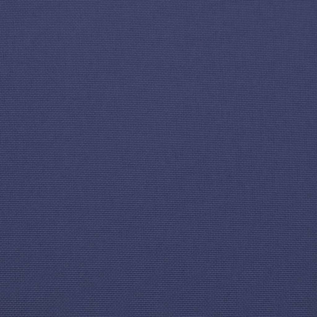  Palettenkissen Marineblau 60x60x12 cm Stoff