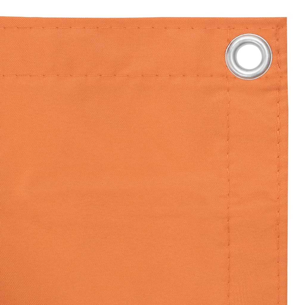  Balkon-Sichtschutz Orange 75x500 cm Oxford-Gewebe