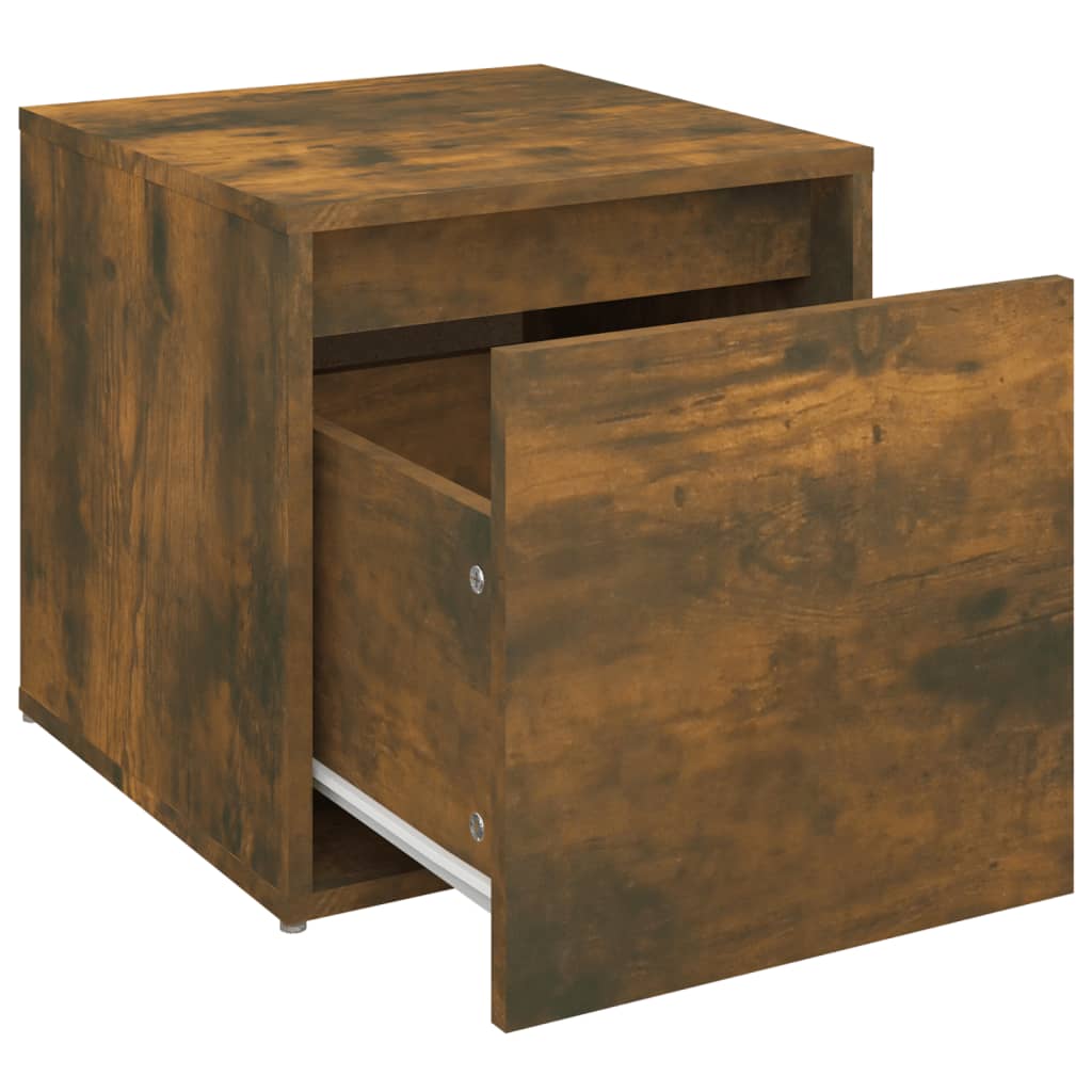  Schubladenbox Räuchereiche 40,5x40x40 cm Holzwerkstoff