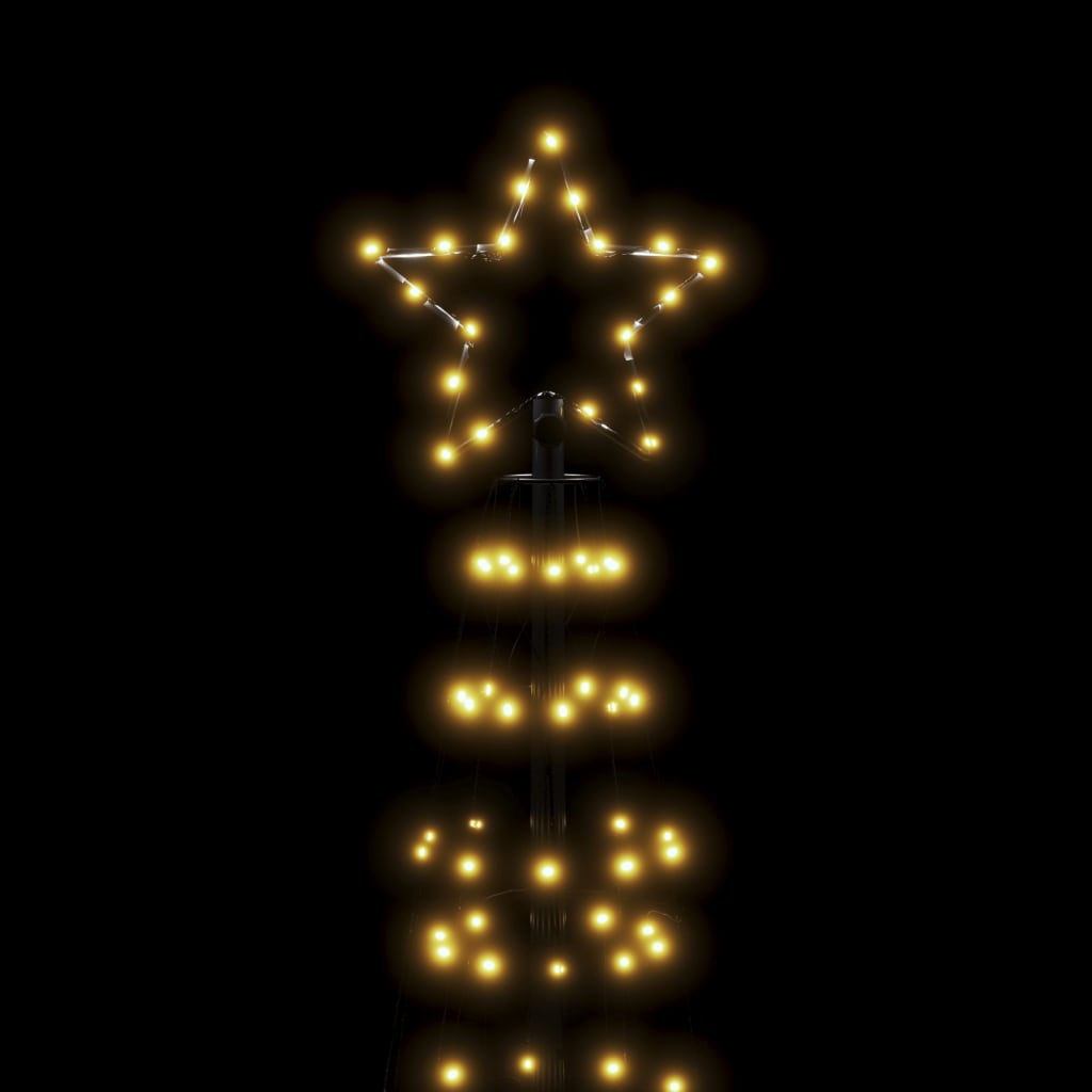  LED-Weihnachtsbaum mit Erdspießen 570 LEDs Warmweiß 300 cm