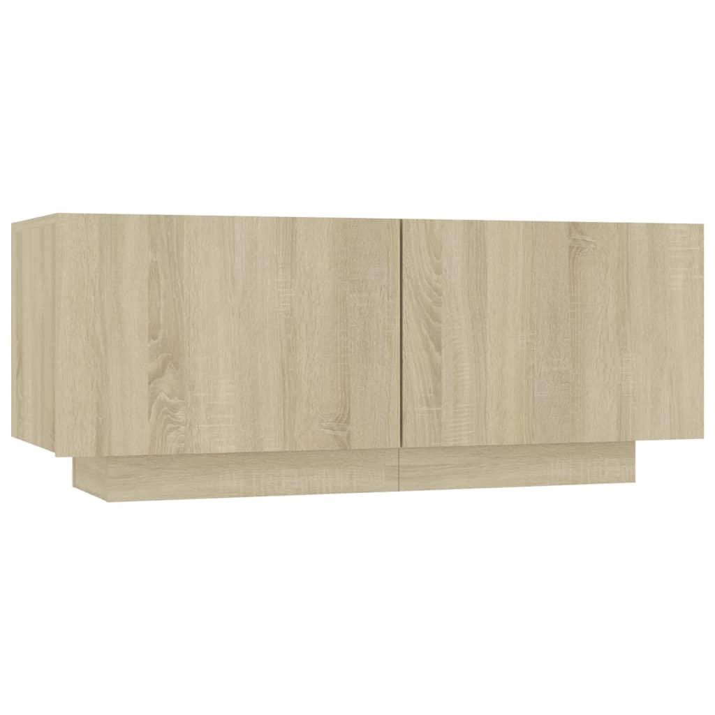  Nachttisch Sonoma-Eiche 100x35x40 cm Holzwerkstoff