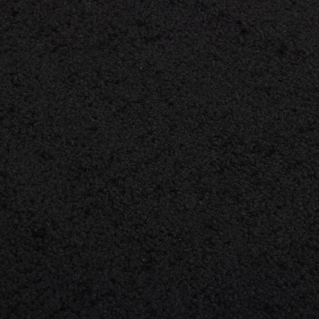  Fußmatte 60x80 cm Schwarz