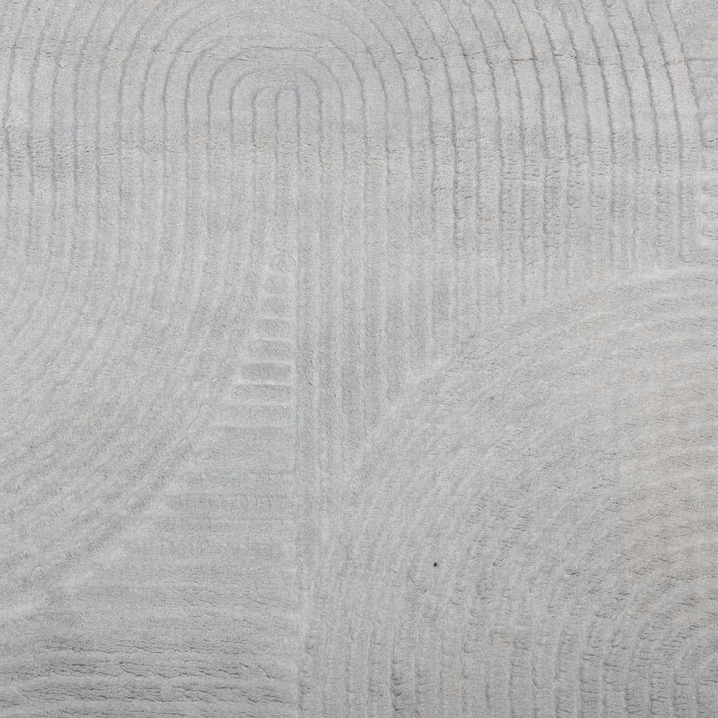  Teppich IZA Kurzflor Skandinavischer Look Grau 120x170 cm