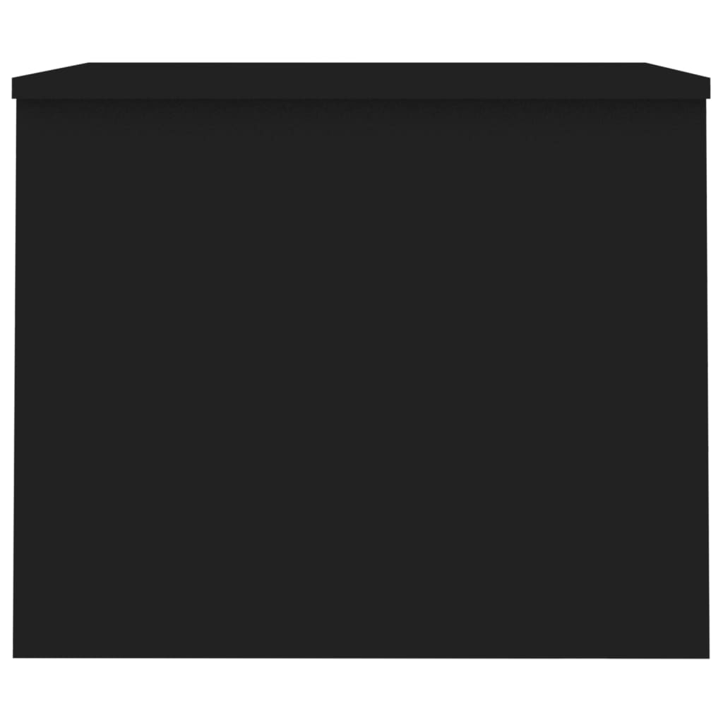  Couchtisch Schwarz 80x50,5x41,5 cm Holzwerkstoff