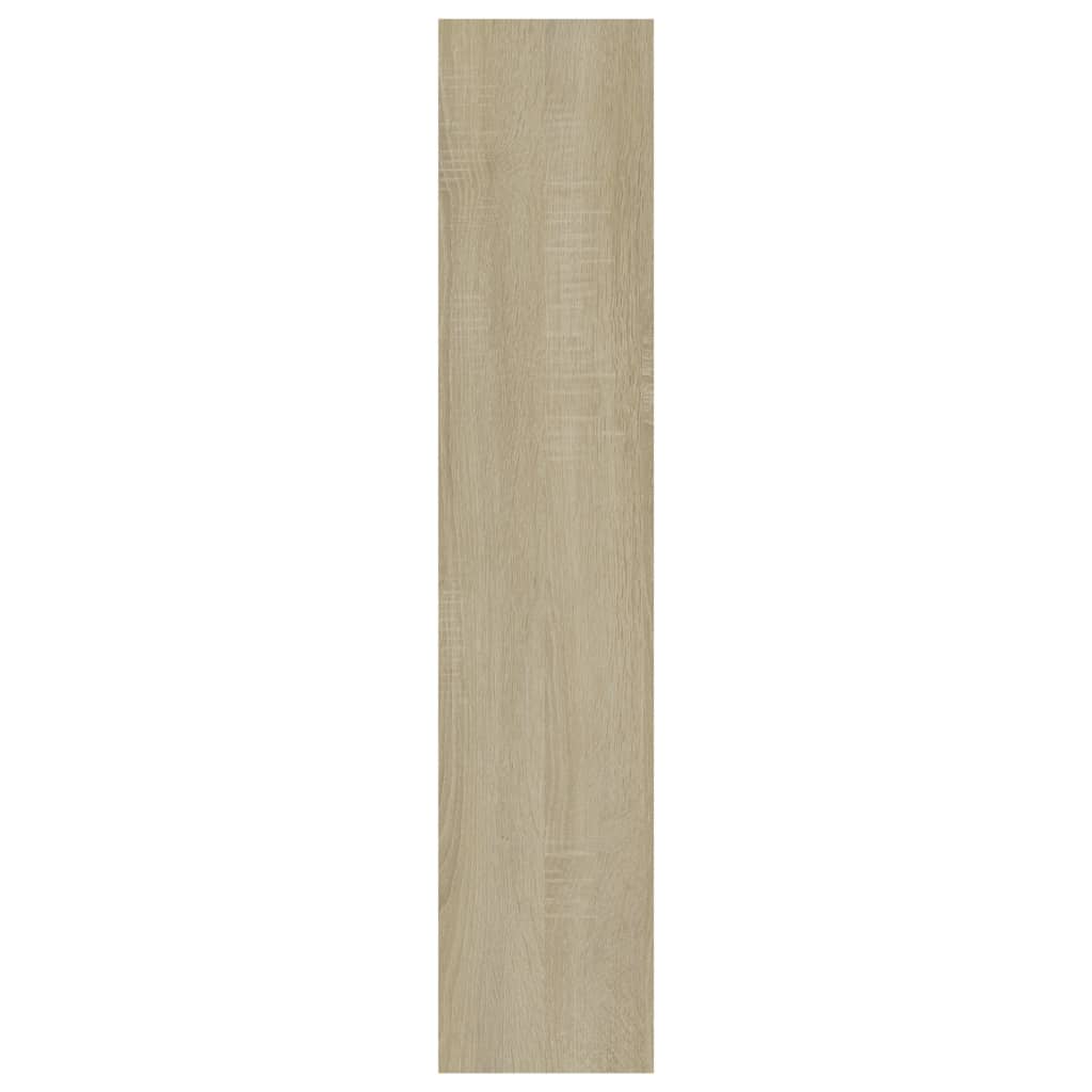  Wandregal Sonoma-Eiche 90x16x78 cm Holzwerkstoff