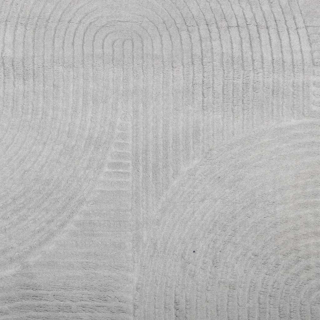  Teppich IZA Kurzflor Skandinavischer Look Grau 100x200 cm