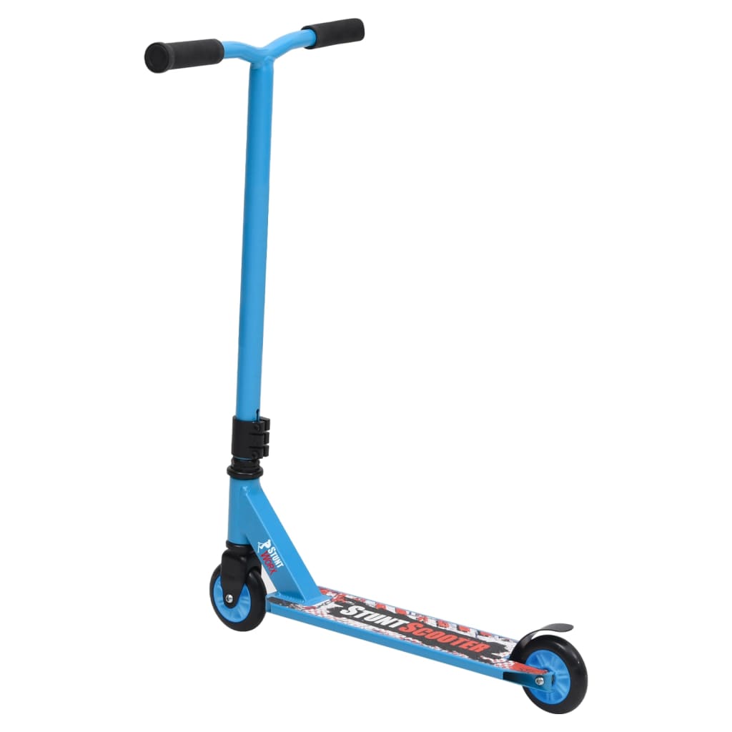  Stunt-Scooter mit Aluminium-Lenker Blau