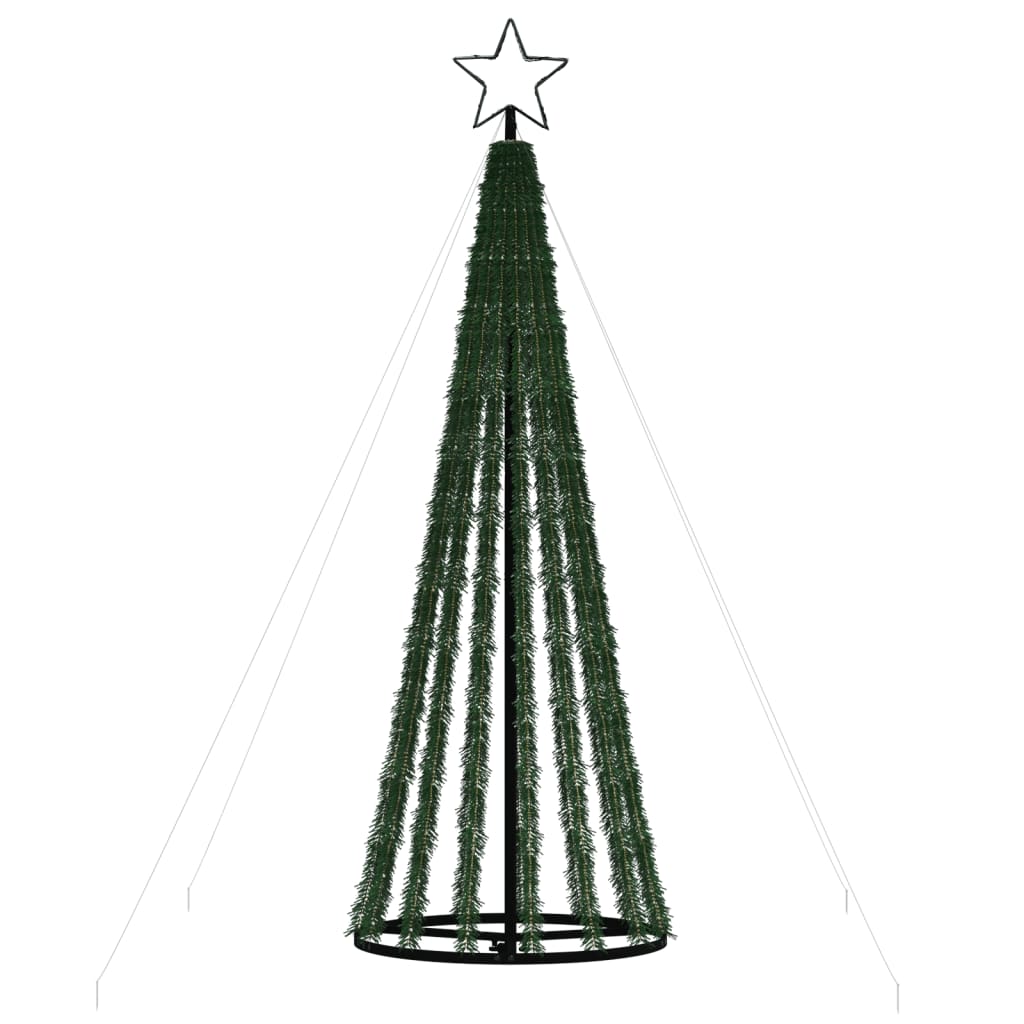  Weihnachtsbaum Kegelform 275 LEDs Warmweiß 180 cm