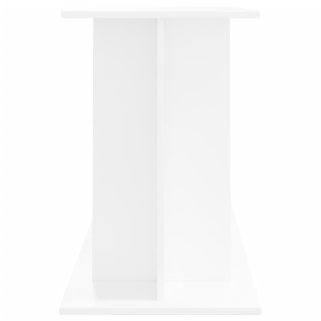  Aquariumständer Weiß 120x40x60 cm Holzwerkstoff