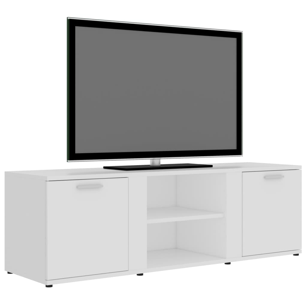  TV-Schrank Weiß 120x34x37 cm Holzwerkstoff